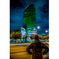 VUB Laserart - White Night
